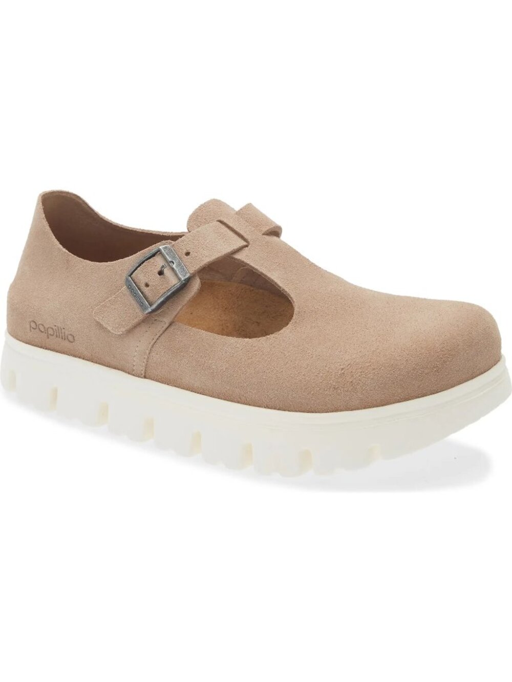 Birkenstock Paris Pink Chunky Mary Jane Pink Clay 40 Warm Sand Clay Womens 9 NEW